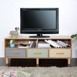 会生活组装电视柜组合客厅家具现代简约日式小户型储物柜收纳柜子