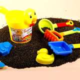 野生决明子套装儿童沙滩池玩具沙漏宝宝铲沙子玩沙工具枕芯游乐场