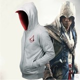 刺客信条3康纳新款卫衣Assassin's Creed cos全棉兜帽衫