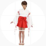 withcity cosplay 女装 动漫 犬夜叉 桔梗 和服 表演服 女巫日本