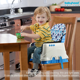 宝贝 可折叠便携式儿童餐椅婴儿餐椅宝宝餐椅 吃饭餐桌椅座椅世纪