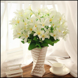 包邮欧式假花仿真花套装装饰花餐桌客厅茶几摆件放插花绢花小盆栽