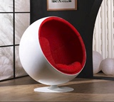 包邮 单人圆形创意沙发椅子简约现代可爱太空椅蛋形椅球椅泡泡椅