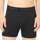 Calvin Klein CK 正品男士纯棉中腰平角性感内裤潮代购 三条袋装