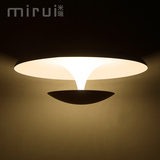 现代简约大气创意个性艺术LED餐厅吊灯圆形单头客厅卧室书房灯具