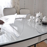软玻璃桌布防水防烫防油免洗正方形透明台布加厚餐桌书桌垫长方形