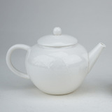 [非常茶馆] 台湾敦睦窑 德化白瓷 堆雕 白瓷壶