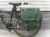 加厚帆布包邮山地车自行车包 尾包后驮包/驼包车架包后架包骑行包