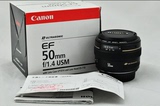 家园二手镜头 佳能 EF 50 1.4 50mm f/1.4 USM 人像定焦单反镜头