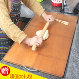 大码面板整竹擀面板和面板菜板切板砧板大号案板刀板全竹圆竹节品