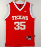 代购正品复古男球衣 NCAA杜兰特大学版35号杜兰特篮球服 SW刺绣桔