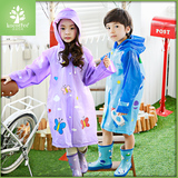 韩国kk树儿童雨衣男童雨鞋套装女童雨衣宝宝雨衣防水透气小孩雨披