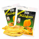 菲律宾原装进口零食正品7D芒果干水果干带中文标签蜜饯水果100g