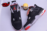 DY潮流店铺 Nike Air Jordan 4 乔4 AJ4 黑红 AJ4 308497-089