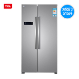 TCL BCD-515WEZ60 515升双门冷藏冷冻 风冷无霜 电子温控冰箱包邮