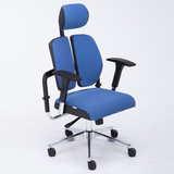 电脑椅网布 人体工学可躺办公椅 时尚透气健康家用双靠背椅子
