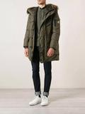正品代购Moncler蒙口2015专柜新款貉子毛领羽绒服外套男冬季保暖