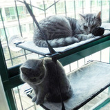宠物猫吊床可拆洗晒太阳猫窝强力吸盘猫咪床窗台玩具猫爬架猫垫子