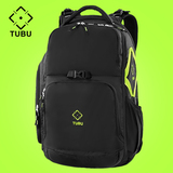 TUBU摄影包双肩单反专业大容量户外相机包数码背包侧取佳能单反包