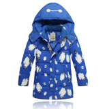 2015新款童小鸭之星儿童羽绒服男童中小童中长款冬季加厚时尚外套