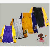 NBA篮球裤 湖人加索尔 霍华德 科比 林书豪球裤 篮球黑色短裤套装