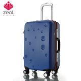 zeal姿旅 20寸铝框万向轮拉杆箱女登机箱包24寸铝框硬箱行李箱男