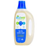 比利时进口ECOVER浓缩全效洗衣液1.5升环保去污力强有机产品包邮