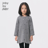 jnby by JNBY江南布衣童装女童冬刺绣呢料连衣裙1FA51035