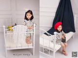 2015年最新款儿童摄影道具床 影楼实景道具床 铁艺实景床百搭道具