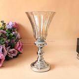 新露美家 的花瓶 欧式 复古 茶色玻璃 花插 高品质花瓶