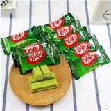 日本进口抹茶味零食品 雀巢kitkat奇巧宇治抹茶巧克力威化饼干