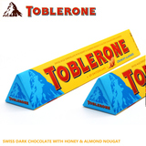 瑞士进口零食TOBLERONE三角牌牛奶巧克力 脆杏仁口味100g/条