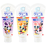 日本代购现货Lion狮王米奇Disney儿童宝宝防蛀固齿牙膏60克可吞食