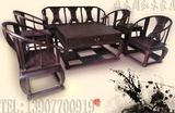 老挝大红酸枝皇宫椅沙发八件套交趾黄檀客厅沙发组合红木实木家具