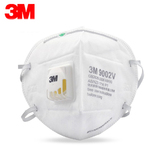 3m口罩防雾霾防PM2.5工业粉尘9002V带呼吸阀男女一次性口罩9001V