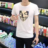 男士短袖T恤夏天青少年韩版修身男生打底衫小衫夏季男装衣服体恤