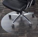 90*160PVC木地板保护垫电脑椅垫地板垫圆形转椅防划伤透明地垫