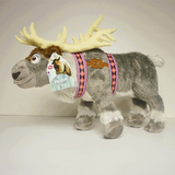 迪斯尼Frozen冰雪奇缘 斯文Sven 斯特公仔 驯鹿毛绒玩具 儿童礼物