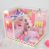 手工小屋子益智玩具10-12-11岁儿童女童女孩生日礼物创意迷你房子