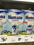 德国直邮原装Humana瑚玛娜婴儿奶粉2阶段 6个月 700g8盒包邮