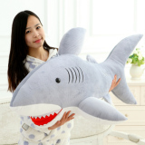 创意玩偶 鲨鱼公仔毛绒玩具大号男朋友抱枕海豚布娃娃生日礼物