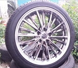 改装轮毂 VIPMAX电镀轮毂17、18、19寸轮毂带轮胎 锐志 天籁 思域