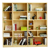 热销实木置物架自由组合书架书柜收纳储物柜隔断办公室展示书柜