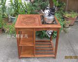 中式时尚简约实木办公客厅小茶几配电磁炉小户型创意花梨木泡茶桌