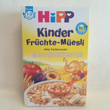 【现货】德国喜宝hipp 有机水果 谷物 营养早餐麦片  1-3岁