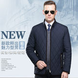 2015冬季新款中年男士棉衣商务休闲老年人棉服短款修身型棉袄外套