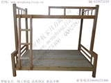 梦航实木家具儿童子母床学生双层床木质高低亲子床成人上下双人床