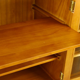 碗柜厨房收纳柜储物小柜子透气防虫实木挂墙餐边柜置物柜菜厨柜小