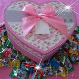 安庆小龙人奶糖 糖果心状礼盒 送朋友闺蜜情侣生日情人节礼物包邮