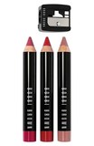 美国专柜Bobbi Brown2015圣诞限量'Art Stick'3色唇膏笔+卷笔刀
